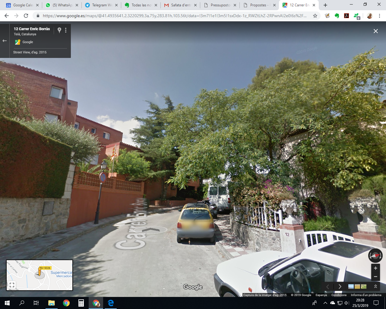 Media picture: Reduir la velocitat al Carrer    Pep Ventura /  Enric Borras